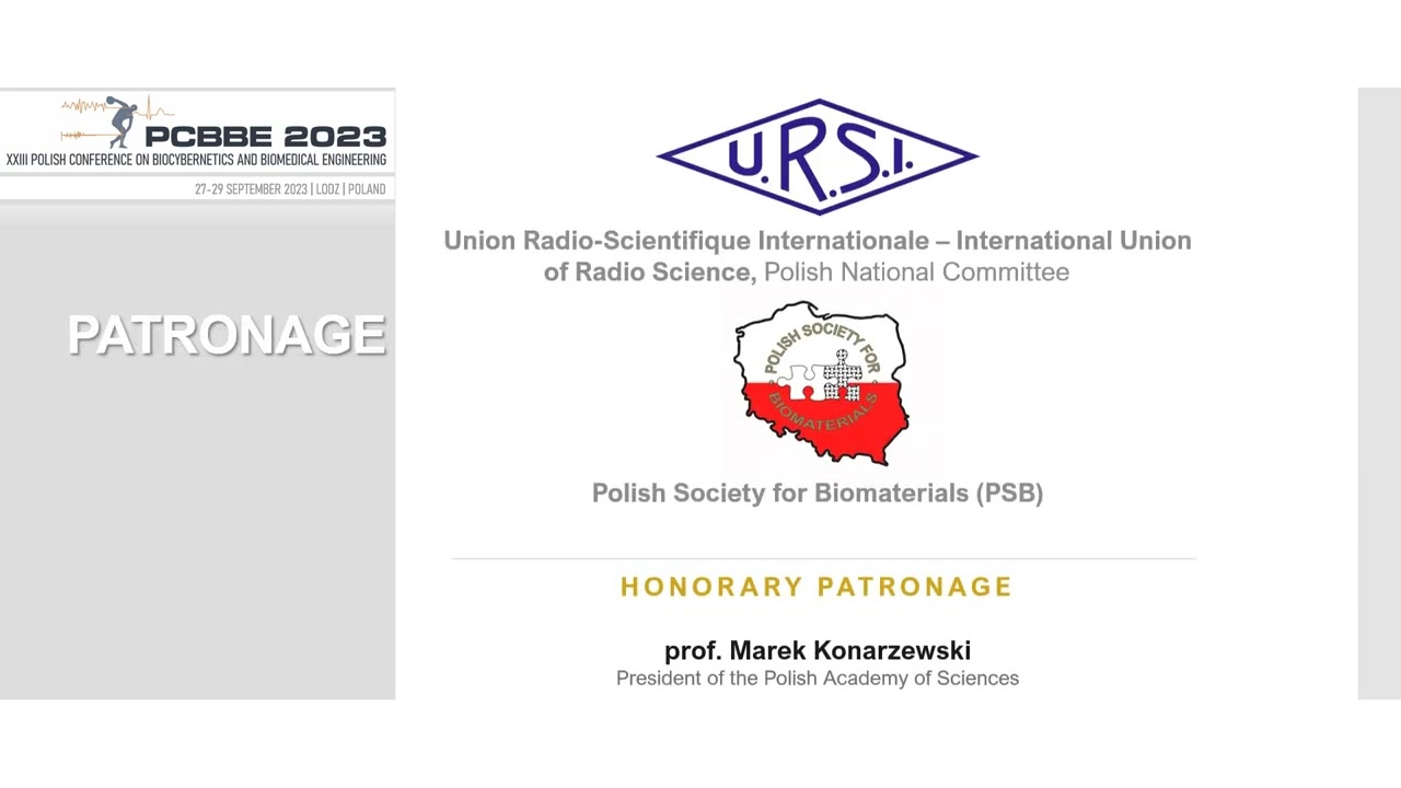 Presentation of PCBBE 2023