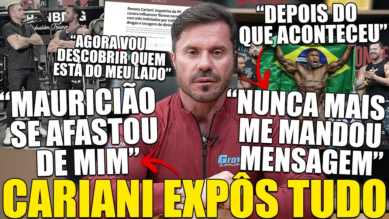 POLÊMICA! CARIANI REVELA AFASTAMENTO DO MAURICIÃO E REAL MOTIVO DISSO NA ÉPOCA DAS INVESTIGAÇÕES