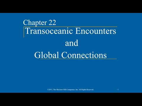 AP World History - Ch. 22 - Transoceanic Encounters and Global Connections