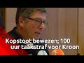 De rechter zegt dat Marco Kroon schuldig is aan het uitdelen van een kopstoot