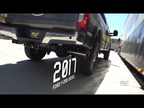 [Hear the Sound] 2017 Ford F-250 6.7L Power Stroke with Magnaflow 5\" Exhaust