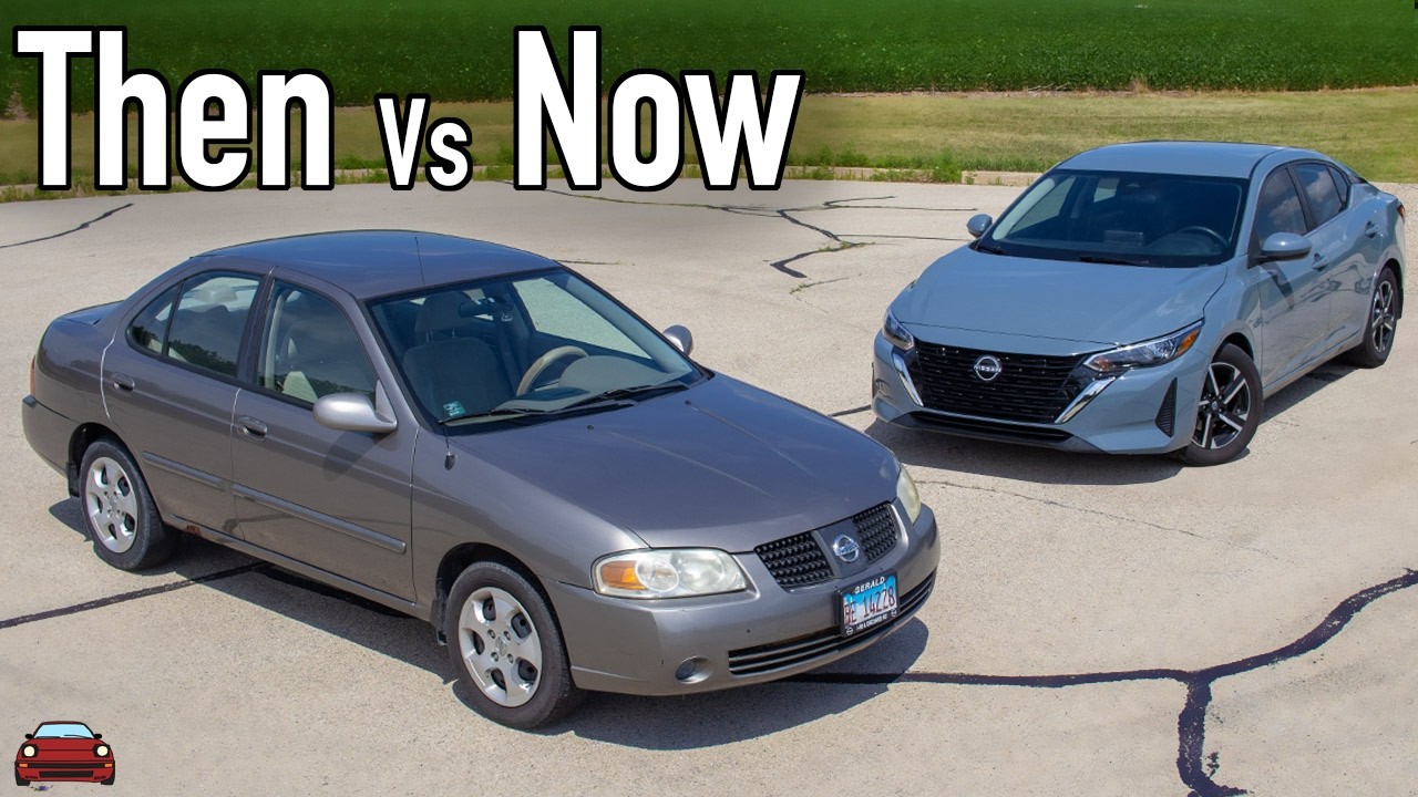 How Much Better Is the New Nissan Sentra? (2005 vs 2024)