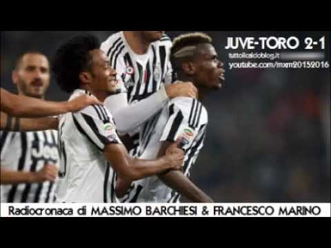JUVENTUS-TORINO 2-1 - Radiocronaca di Massimo Barchiesi e Francesco Marino (31/10/2015) Rai Radio 1