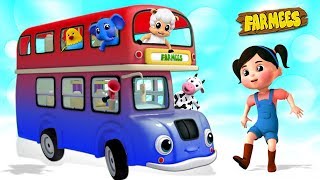 Wheels On The Bus | Nursery Rhymes For Kids | Songs For Babies by Farmees