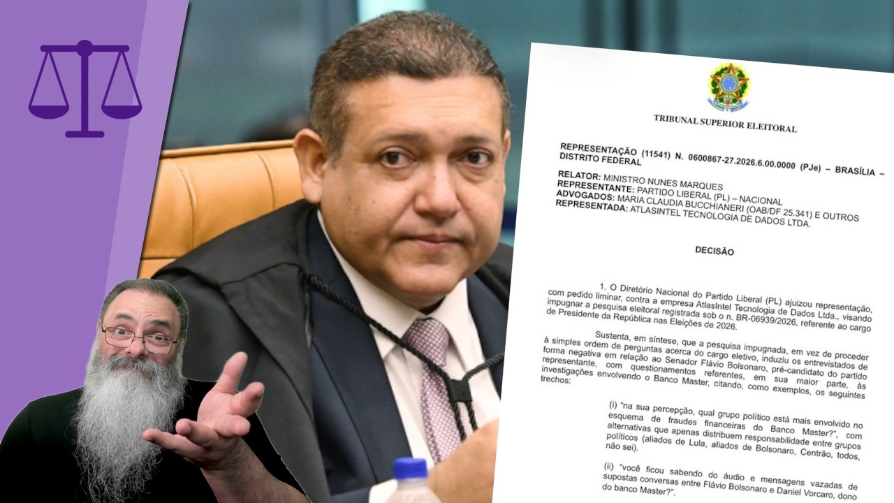 KASSIO NUNES SUSPENDE PESQUISA TENDENCIOSA da ATLAS INTEL