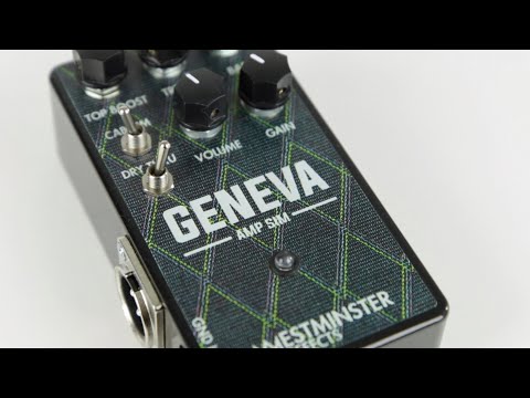 New Westminster Effects Geneva Amp Sim V2 Effects Pedal - with Free Stuff! image 4
