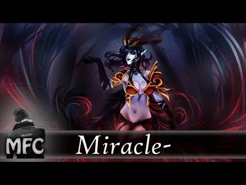 Miracle- Queen of Pain Gameplay - Ranked Match - Dota 2.