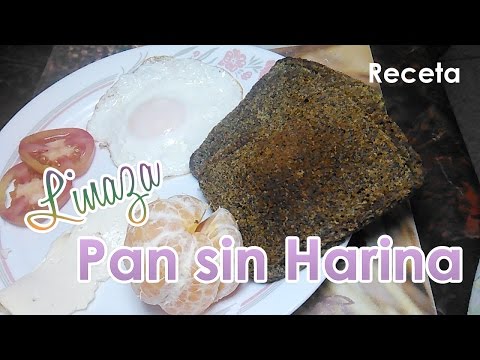 Pan sin harina | Linaza afrecho o avena