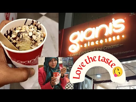 Kanpur Giani's ice cream parlour|| swaroop Nagar|| Hot chocolate fudge 😋|| #vlog 35