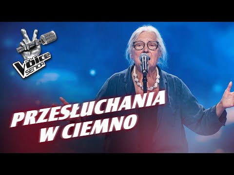 Danuta Woźniak | „Kołysanka dla okruszka” | Przesłuchania w ciemno | The Voice Senior 7