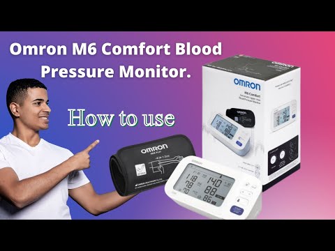 Omron M6 Comfort Blood Pressure Monitor How to use?