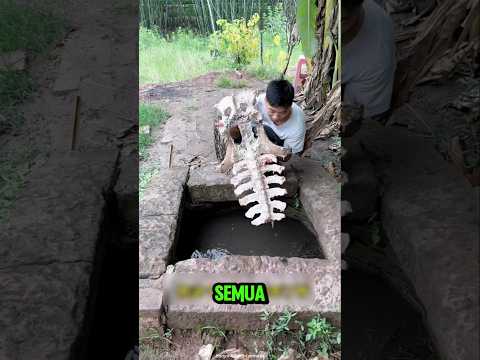 Ternyata isi sumur tua bikin cowok ini kaget dan gak nyangka!
