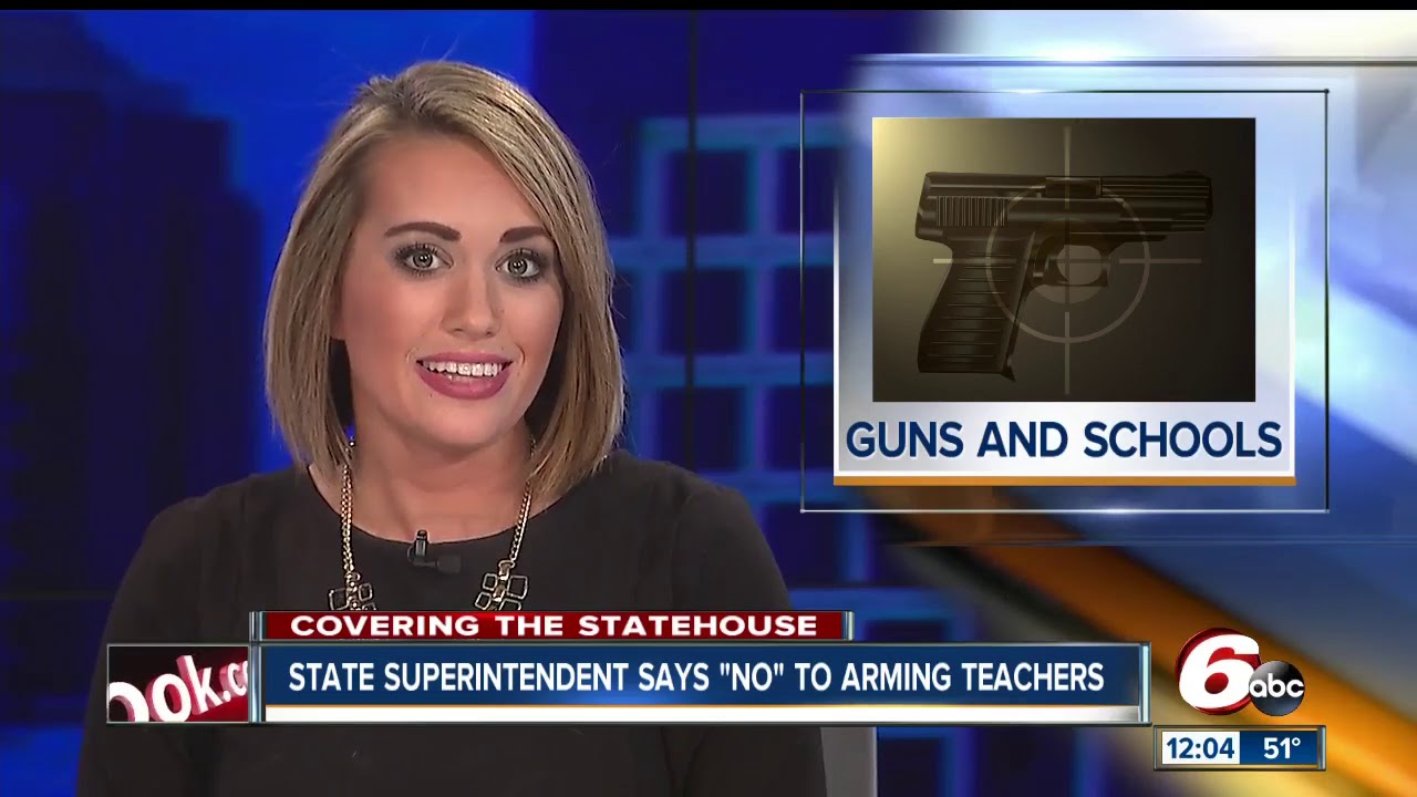 Top Indiana education official: Arming teachers is a 'very bad idea'