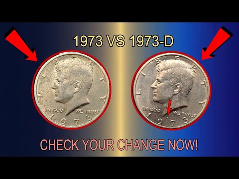 Top 2 Rarest Kennedy Half Dollars 💰 1973 Coins Worth BIG Money | Value and History Guide!
