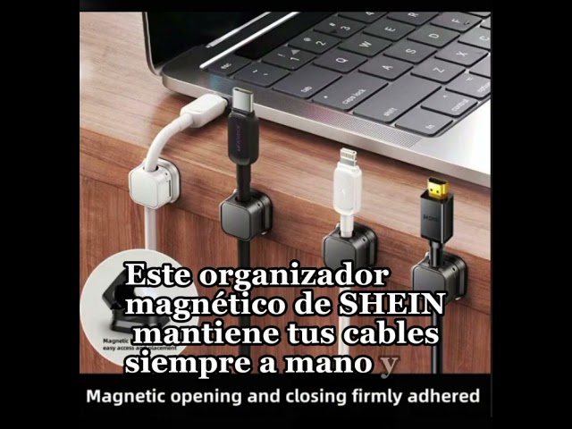 Vídeo relacionado con YangShion 40 piezas organizador cables, organizador cable debajo del escritorio, nylon reutilizable gestión cable para escritorio, soporte cable autoadhesivo mesa noche, cables carga