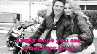 My Song For You-Bridgit Mendler and Shane Harper (Lyrics Video)