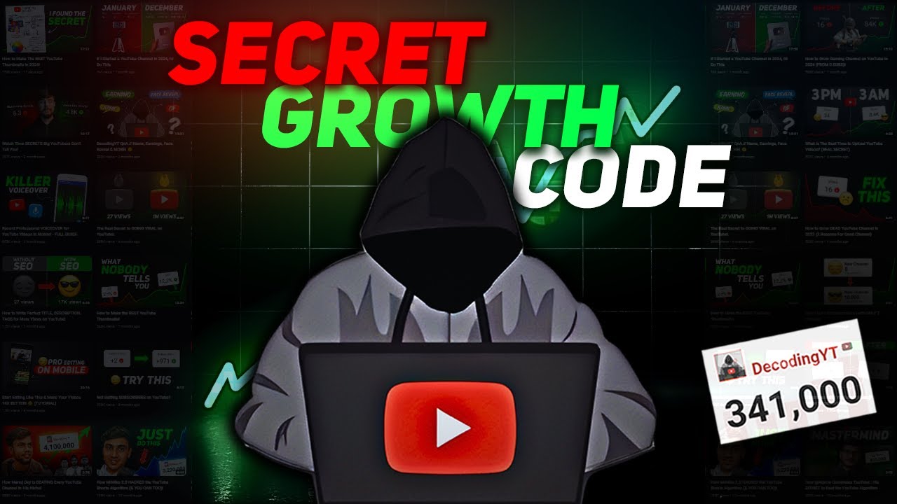 Master YouTube Growth Code : @decodingyt SUCCESS SECRET