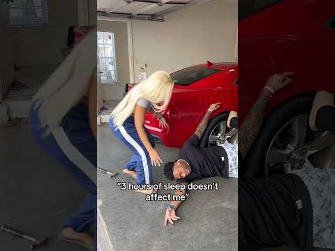 Gots to get more rest 😩 #couple #viral #funny