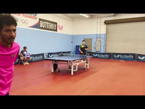 Udaya Ranasingha vs Dianren Wei | California Table Tennis