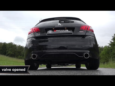 Peugeot 308 GTi 270 THP with REMUS cat-back system