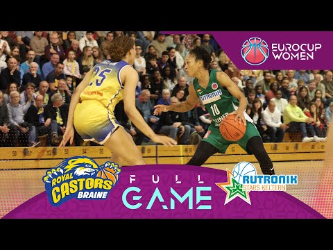 Castors Braine v Rutronik Stars Keltern | Full Basketball Game | EuroCup Women 2023-24