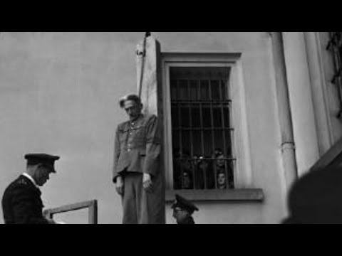 Public Execution Nazi Leader of Karl Hermann Frank – Real Footage