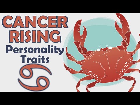 Personality Traits of Cancer Rising || Cancer Ascendant