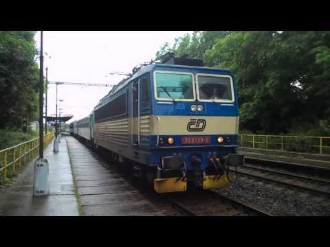 Odjezd vlaku Os 7055 (ČD 363.130) - Chomutov město, 25. 6. 2013