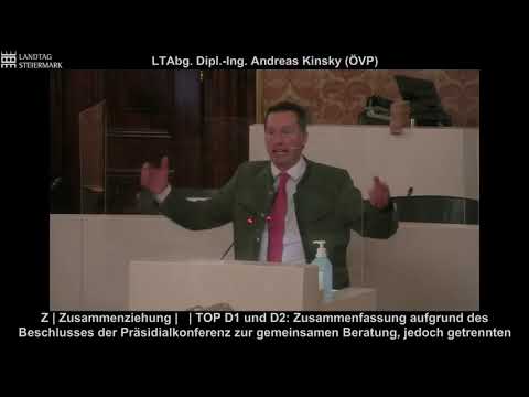 Für die Bäuerinnen und Bauern in unserem Land - DI Andreas Kinsky