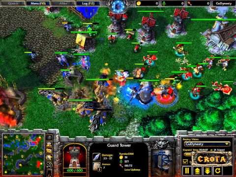 Zhou XiXi (NE) vs Yumiko (HU) - G3 - WarCraft 3 - WC534