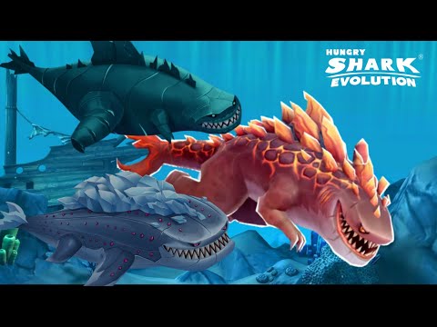 MAGMAJIRA LIVE EVENT! THE BEST SURVIVAL TIME! - Hungry Shark Evolution