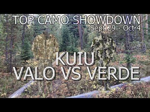 Kuiu Valo Versus Kuiu Verde - Top Compared Patterns this Week Sept29 Oct4, 2025
