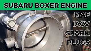 How to clean MAF, IACV, Throttle Body and replace Spark Plugs of a Subaru Crosstrek XV