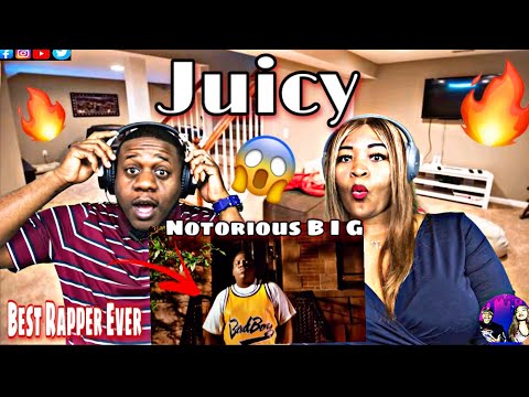Our First time Reacting to -The Notorious Big (Juicy) Reaction