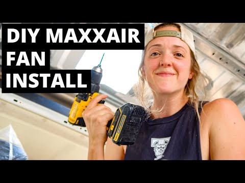 DO NOT make these MISTAKES - DIY Maxxair fan install