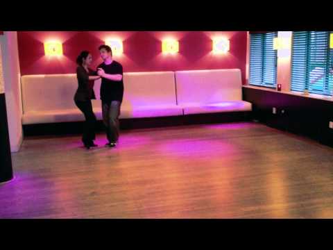 Fusion Fun(Damentals) II - Luke and Marijn dancing after the workshops.