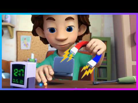 Tom Thomas Learns All About Magnets | The Fixies | Learning Made Fun - Kingdom Kids Zone, Little Learners - The Fixies