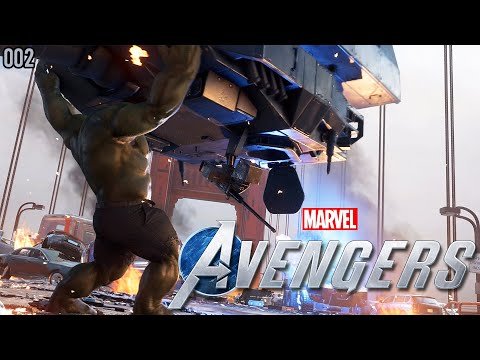 Marvel Avengers [002] Erstes Kampftraining [Deutsch] Let's Play Marvel Avengers