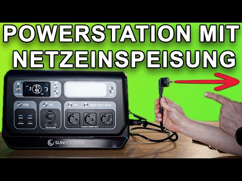 Powerstation mit Netzeinspeisung - Sunbooster POWERSTATION GRID | Erster Eindruck! 🤔