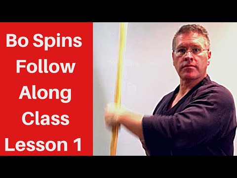 BO STAFF SPINNING TUTORIAL FOR BEGINNERS- CLASS 1