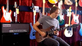Video thumbnail for Caparison Dellinger II FX WM with Friedman Dirty Shirley by Matt's Music Center