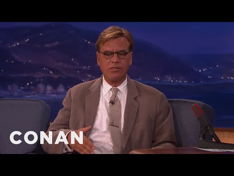 Aaron Sorkin On Steve Jobs | CONAN on TBS