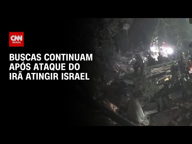 Guerra no Oriente Médio: Buscas continuam após ataque do Irã atingir Israel | AGORA CNN