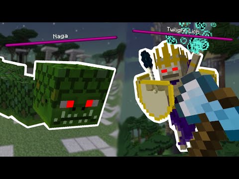I Tried To Survive Minecraft's Most DANGEROUS Dimension! (Random Recipes)