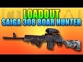 Loadout Saiga 308 Boar Hunter Battlefield Hardline DMR Gameplay