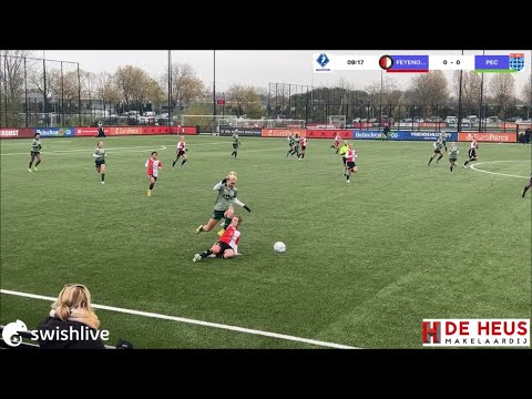 Samenvatting Beloften Feyenoord - Jong PEC Zwolle Vrouwen 19/11/2022