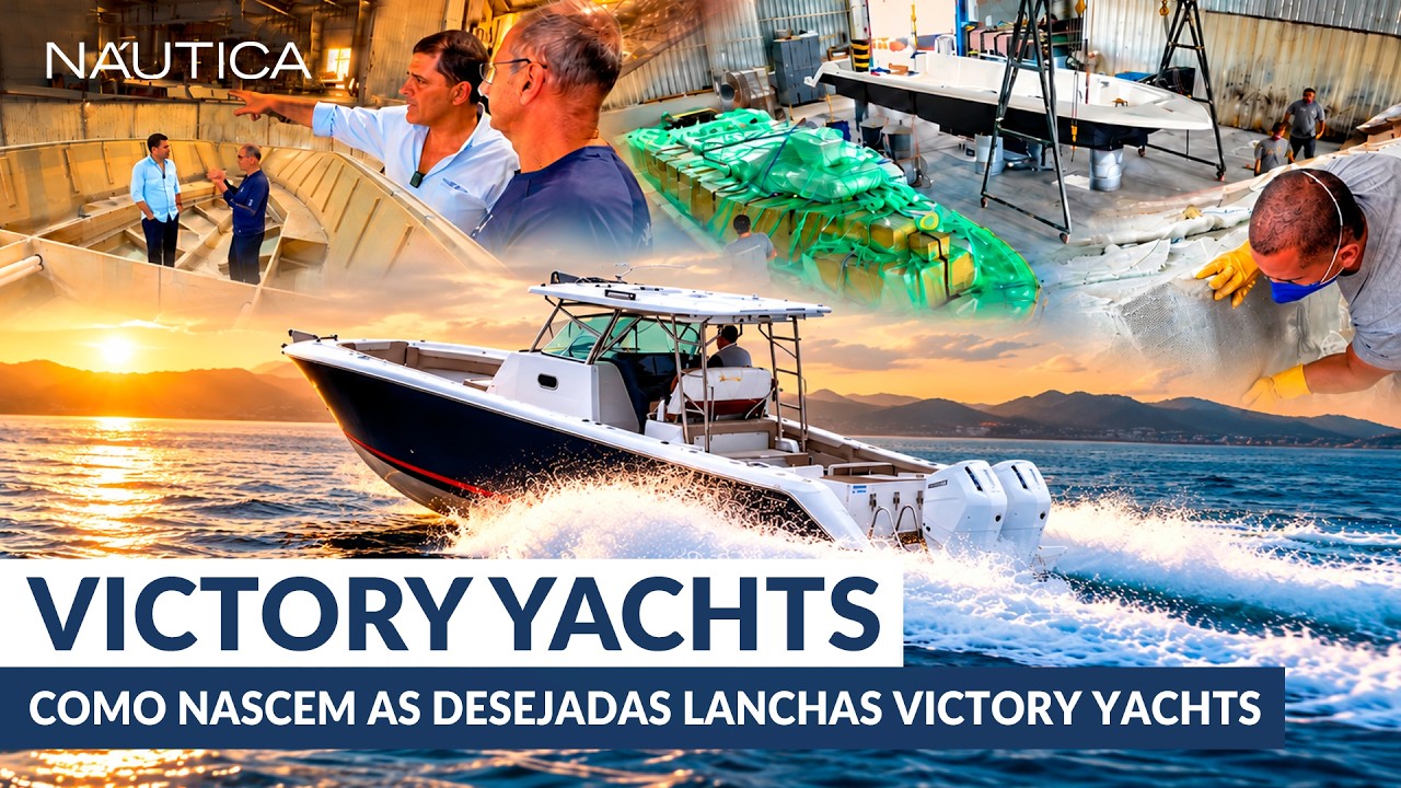 Lancha que não afunda? Conheça o segredo da Victory Yachts | NÁUTICA