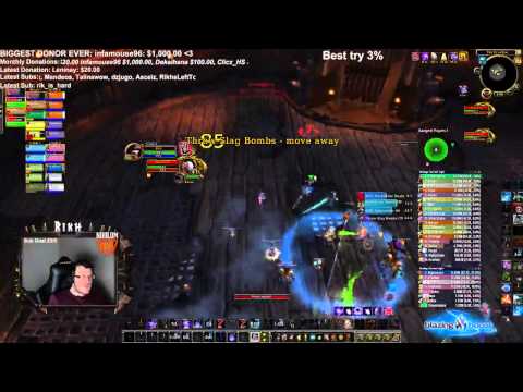 Nihilum vs Mythic Blackhand BRF - Arcane Mage PoV