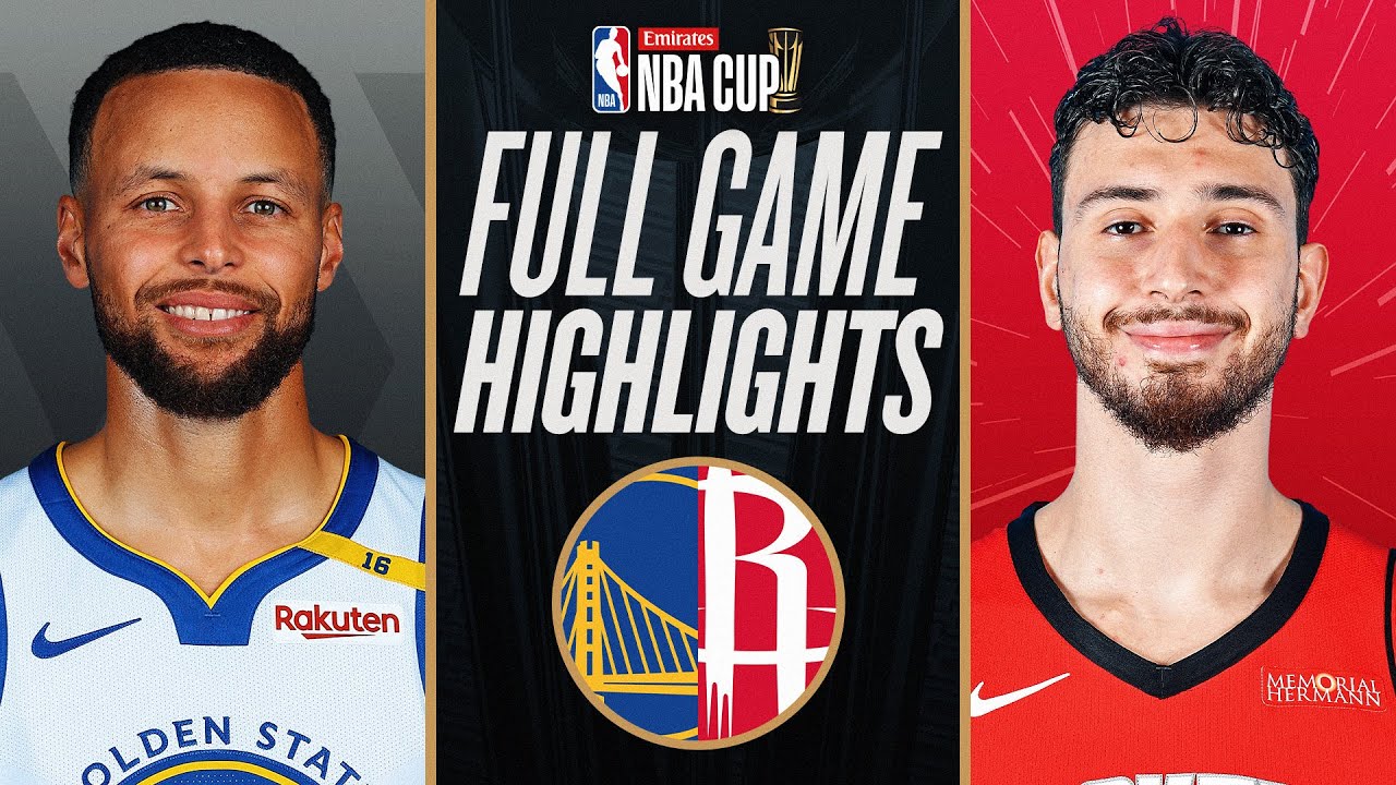 WARRIORS at ROCKETS | EMIRATES NBA CUP 🏆 | FULL GAME HIGHLIGHTS | December 11, 2024