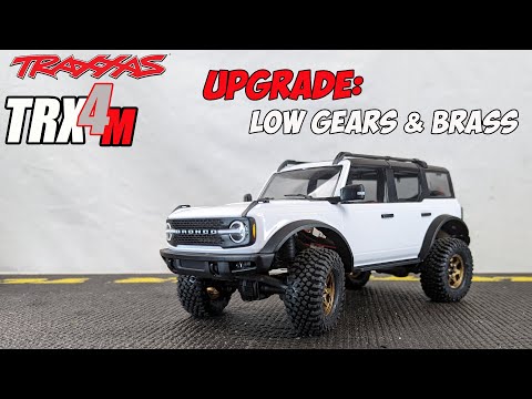 Traxxas TRX4M Upgrades - Low Gears Installation and New Beadlock Wheels w/Tires